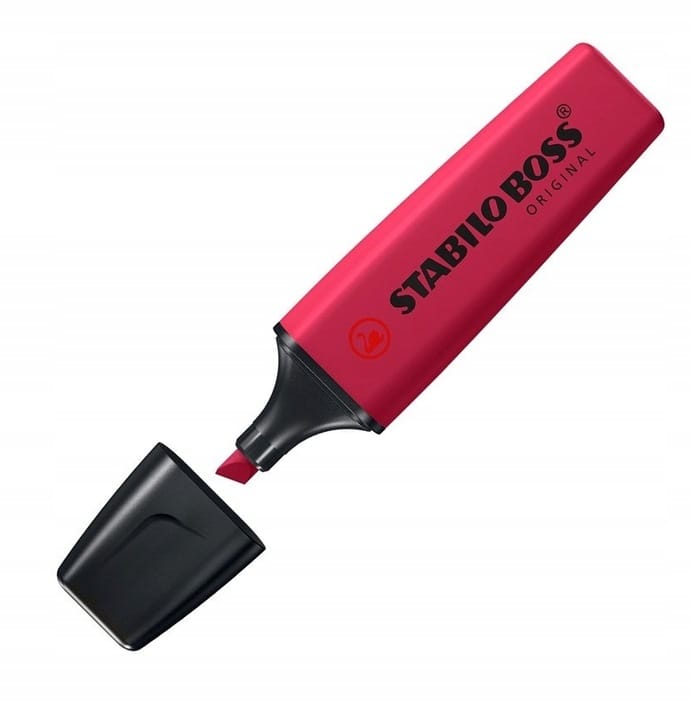 Zakreślacz BOSS ORIGINAL Nature COLOURS 70/250 burgund