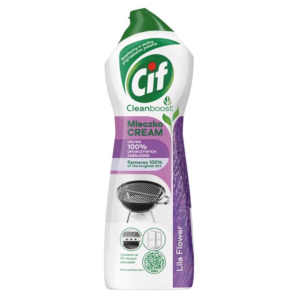 Mleczko CIF czyszczące 780ml Lila Flower