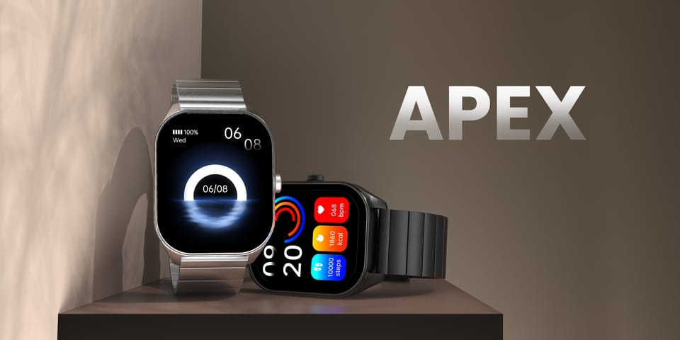 HiFuture smartwatch FutureFit APEXczarny/black (HSSW3BK)