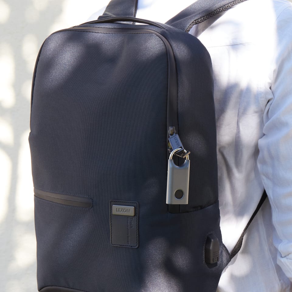 Kłódka na odcisk palca Lexon Nomaday     ciemnoniebieski/dark blue