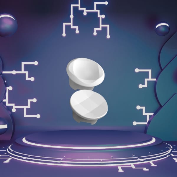 Komplet D-Padów Flydigi do Apex 5 biały  2szt.