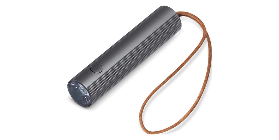 Lexon Fine Brelok z latarką szary/gunmetal LL129X