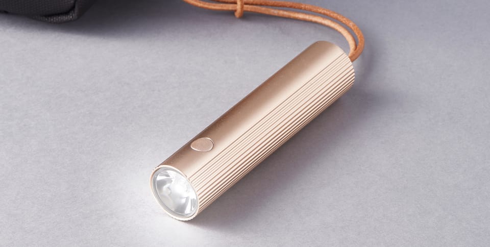 Lexon Fine Brelok z latarką szary/gunmetal LL129X