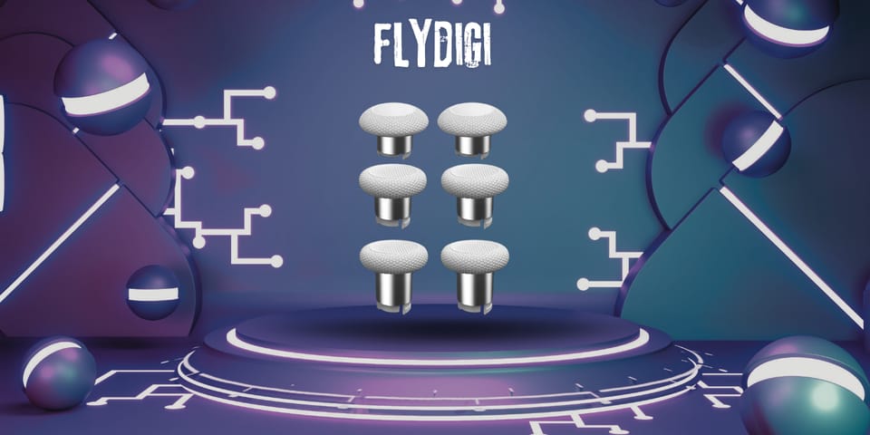 Zestaw joysticków Flydigi do Apex 5      biały 6szt.