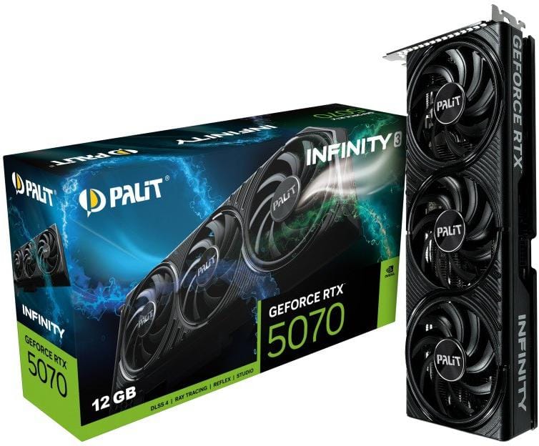 Karta graficzna GeForce RTX 5070 INFINITY 3 12 GB GDDR7