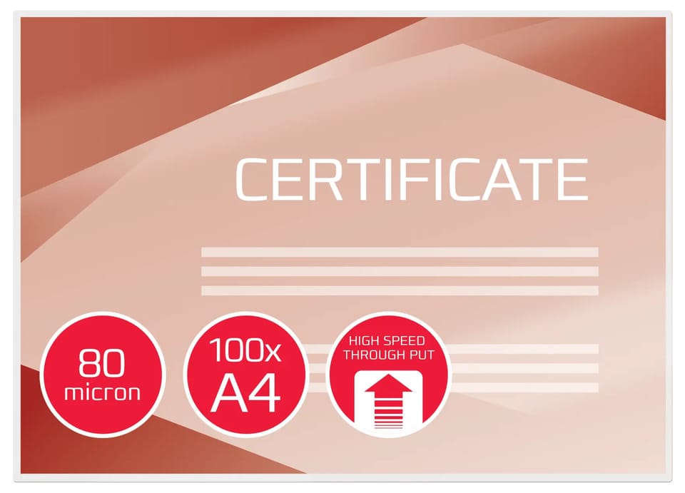 Folia do laminacji GBC HighSpeed A4 80mic (100szt) IB049033