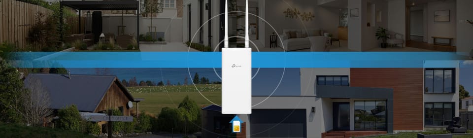 Router zewnętrzny 4G LTE TP-Link TL-MR100-Outdoor