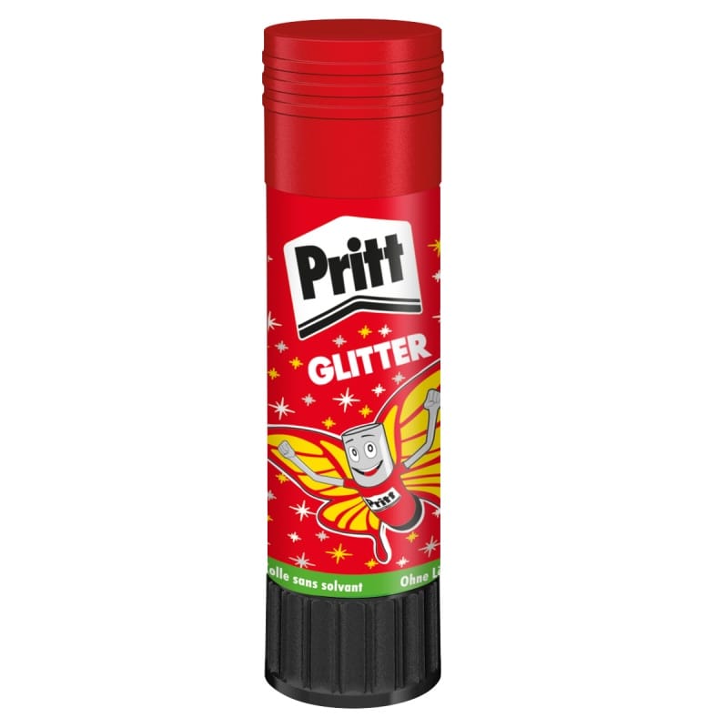 Klej w sztyfcie PRITT kolorowy z brokatem 20g. mix kolor HEPR2138010
