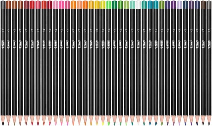 Kredki ołówkowe 36 kolorów INTENSITY Premium metalowe opakowanie 510022 BIC