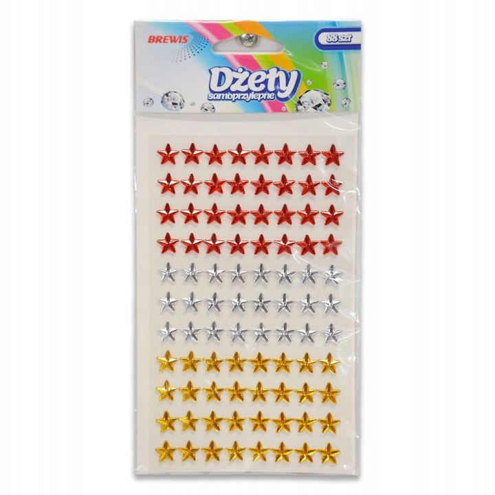 Dżety samoprzylepne gwiazdki DSX4 BREWIS