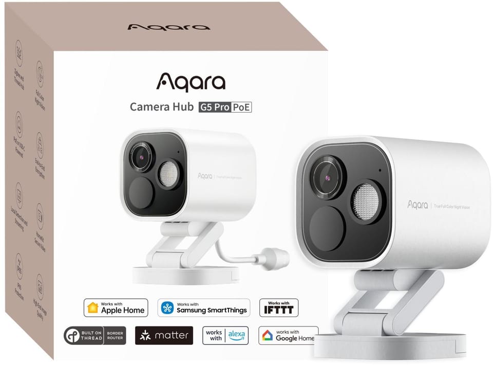 AQARA CAMERA HUB G5 PRO (POE) WHITE