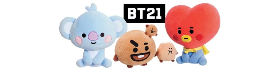 BT21 Mata gamingowa / na biurko XXL