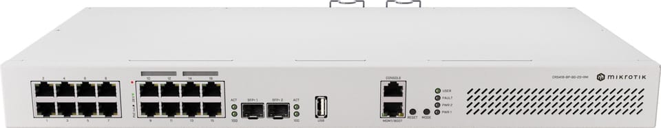 MIKROTIK ROUTERBOARD CRS418-8P-8G-2S+RM