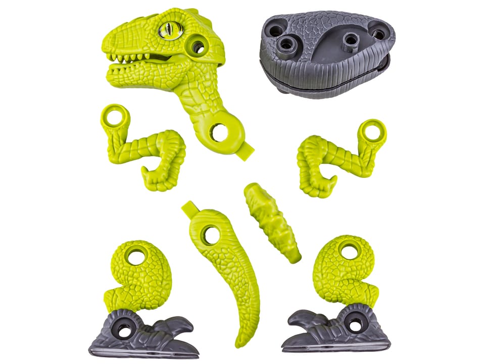 Klocki Konstrukcyjne DINOZAUR Do Skręcania I Rozkręcania Zestaw Klocków