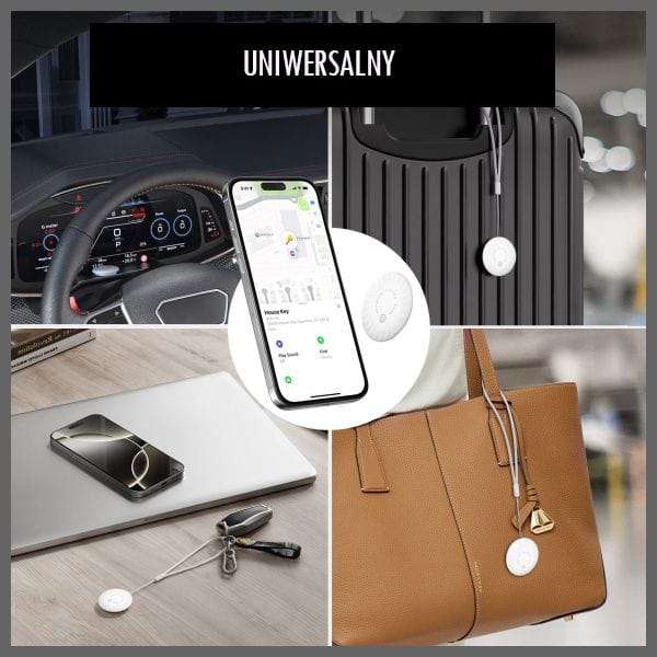 Lokalizator 4smarts SkyTag Duos biały   4szt