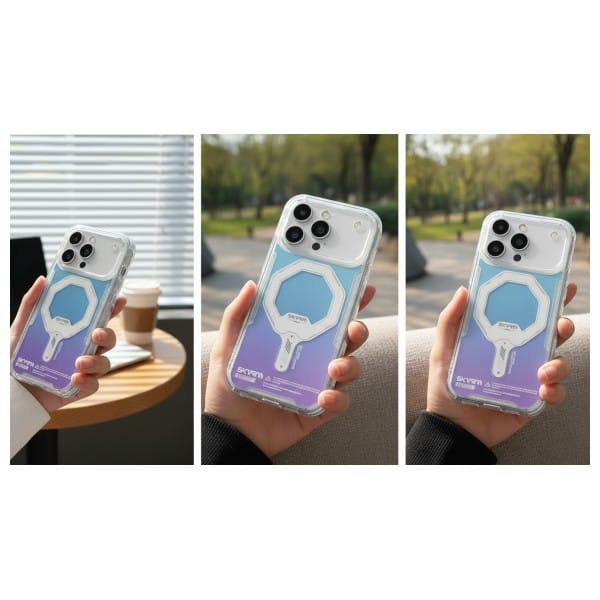 Etui Skinarma Myst do iPhone 17 Pro Max  Magnetic Charging hologram