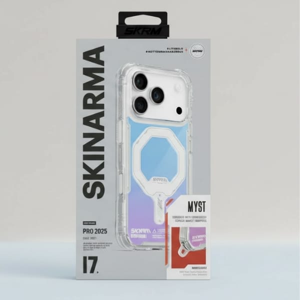 Etui Skinarma Myst do iPhone 17 Pro      Magnetic Charging hologram