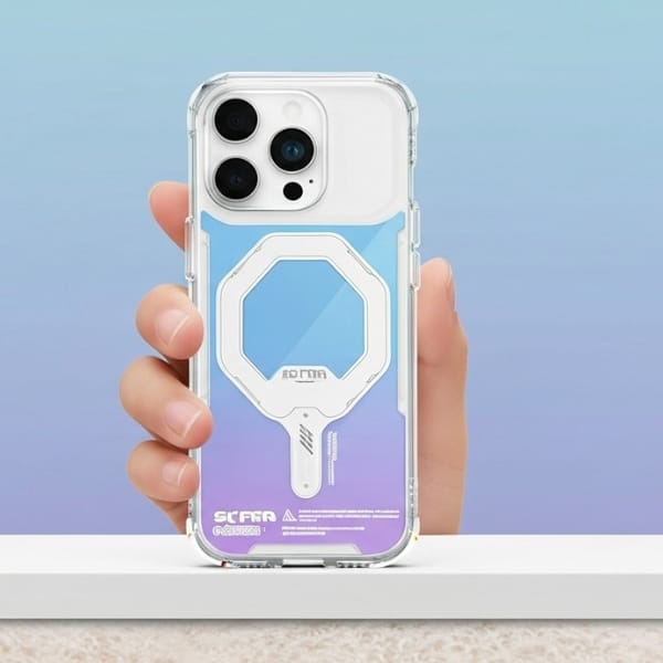 Etui Skinarma Myst do iPhone 17 Pro      Magnetic Charging hologram