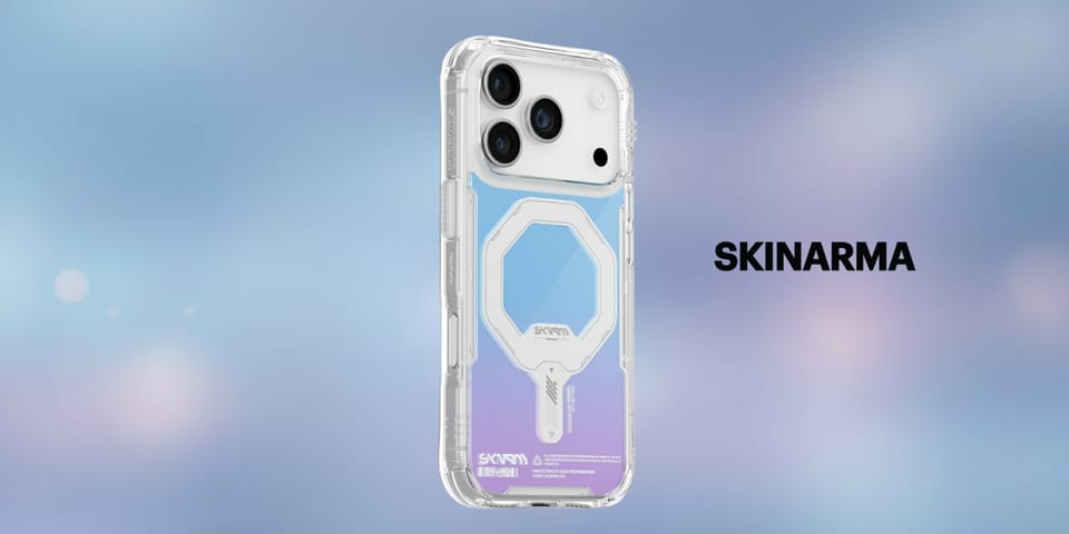 Etui Skinarma Myst do iPhone 17 Pro      Magnetic Charging hologram