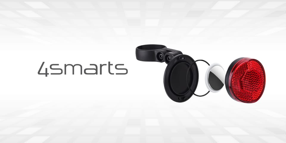 Lokalizator 4smarts SkyTag Duos z odblaskiem rowerowym