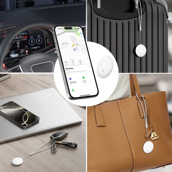 Lokalizator 4smarts SkyTag Duos z odblaskiem rowerowym