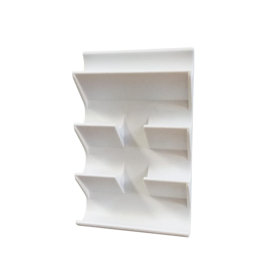 Uchwyt magnetyczny na markery MEMOBE biały na 4 markery 7,5x10,5x2cm MU001