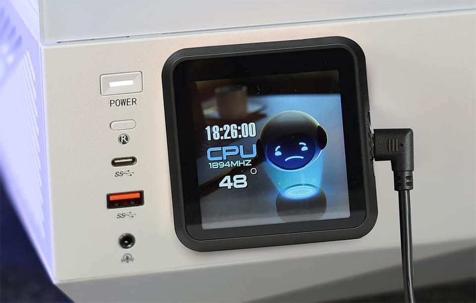 Ekran IPS do chłodzenia wodnego 