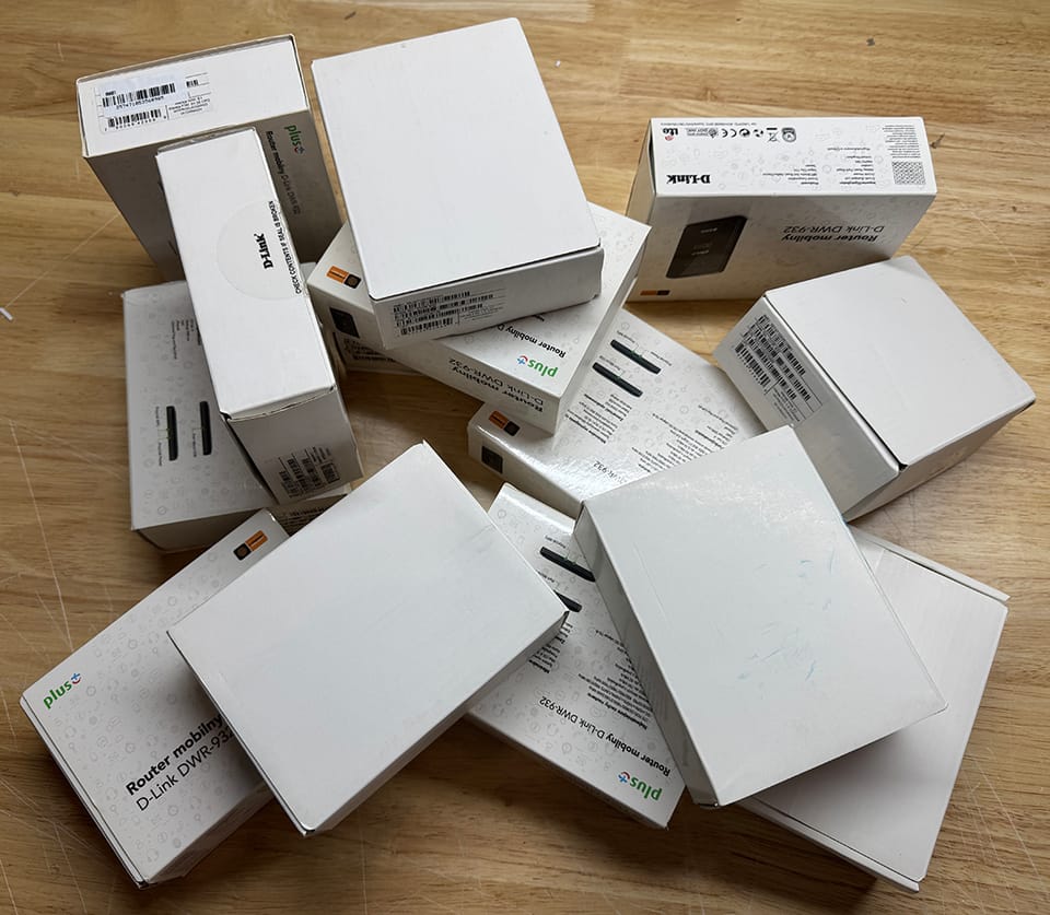 Router, Modem LTE na kartę SIM z WiFi D-Link DWR-932 C1 zwroty