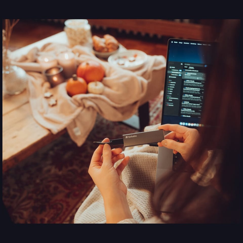 Dysk Zewnętrzny Verbatim Vx500 SSD 120GB USB-C 3.2 gen.2 szary 47441