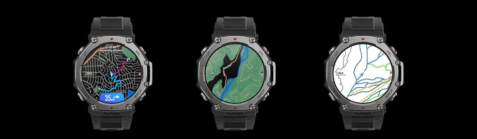 Smartwatch Amazfit T-Rex 3 Onyx