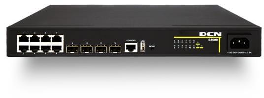 SWITCH DCN S4600-12X-P-SI L2 8xPoE+/4xSFP+ (125W)