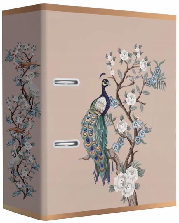 Segregator A4/75 2R Satin Gold Orient INTERDRUK