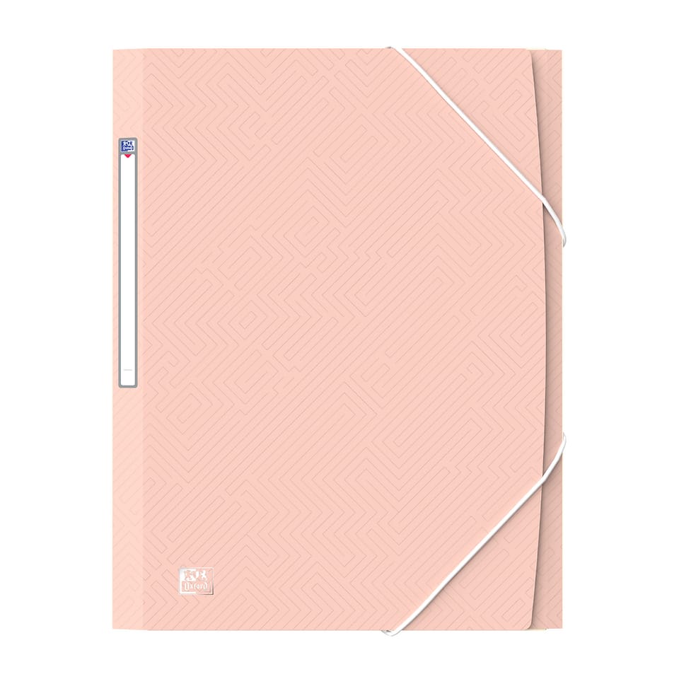 Teczka z gumką A4+ OXFORD URBAN pastel mix kolor 400187619