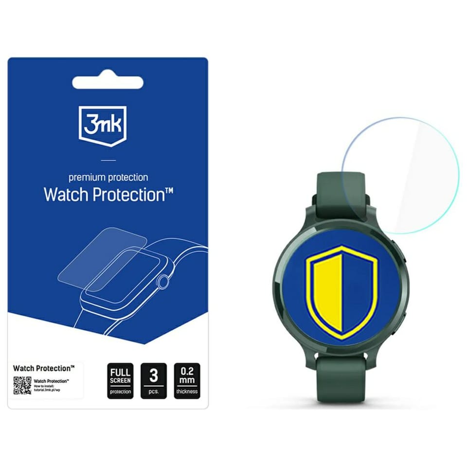 Folia 3MK ARC Watch Fullscreen do Garmin Lily 2 Active