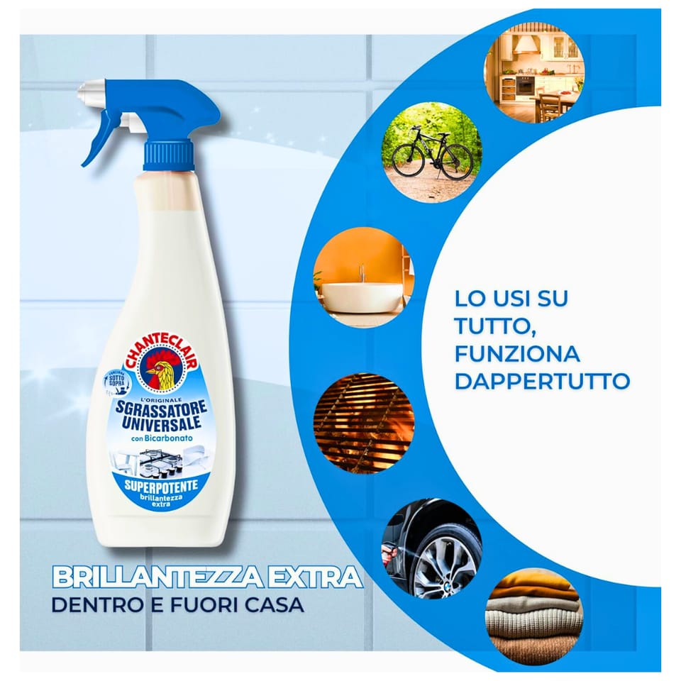 Chanteclair Sagrassatore Odtłuszczacz z Sodą Oczyszczoną 700 ml