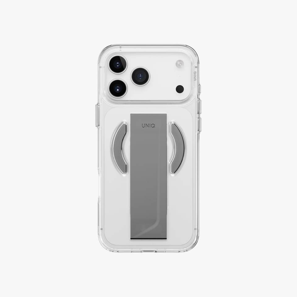Etui UNIQ Heldro Air do iPhone 17 Pro    Magclick Charging przezroczysty
