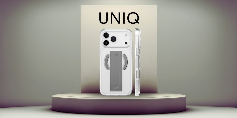 Etui UNIQ Heldro Air do iPhone 17 Pro    Magclick Charging przezroczysty