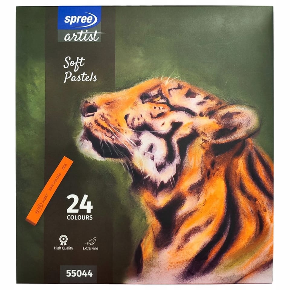 Pastele suche extra fine 24 kolory SPREE artist PAS-550440-00101