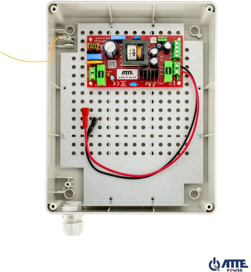 Zasilacz buforowy SMPS 12V 6A 72W ATTE AUPS-70-120-L1