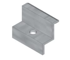 KLEMA KOŃCOWA SREBRNA 30mm KENO (K-06-30)