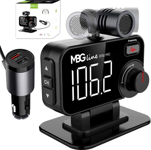 Transmiter samochodowy MBG line BT92 PRO