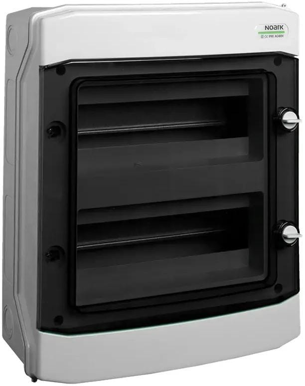 PLASTIKOWA OBUDOWA INSTALACYJNA Natynkowa IP65,  2X12 modułów. PHS 24T FB NOARK 110685