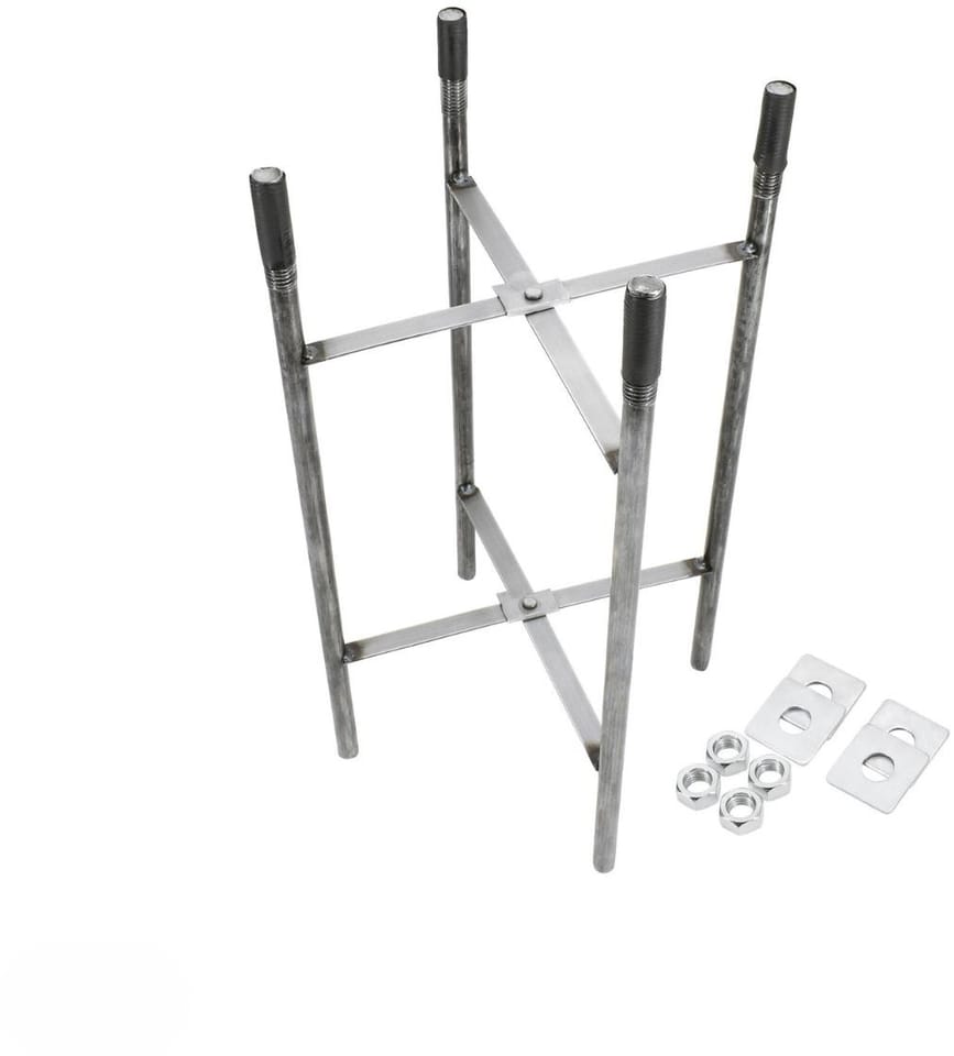 Podstawa fundamentowa BEMKO do słupa oświetleniowego 160×160 mm