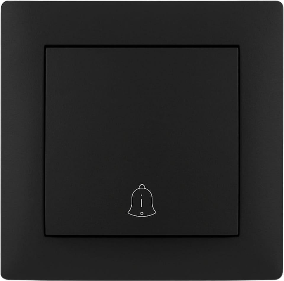 Przycisk dzwonkowy VCX WESA LC 06 Czarny