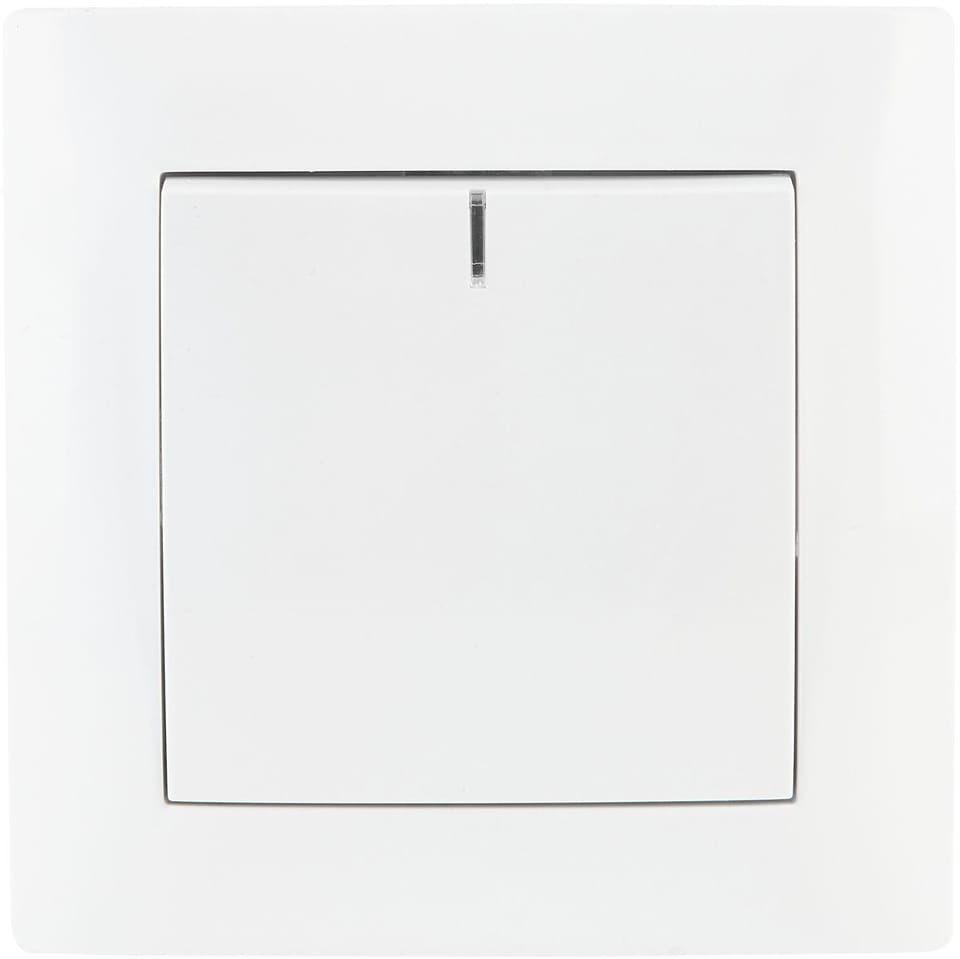 Łącznik pojedynczy z podświetleniem VCX WESA LC 03 Biały