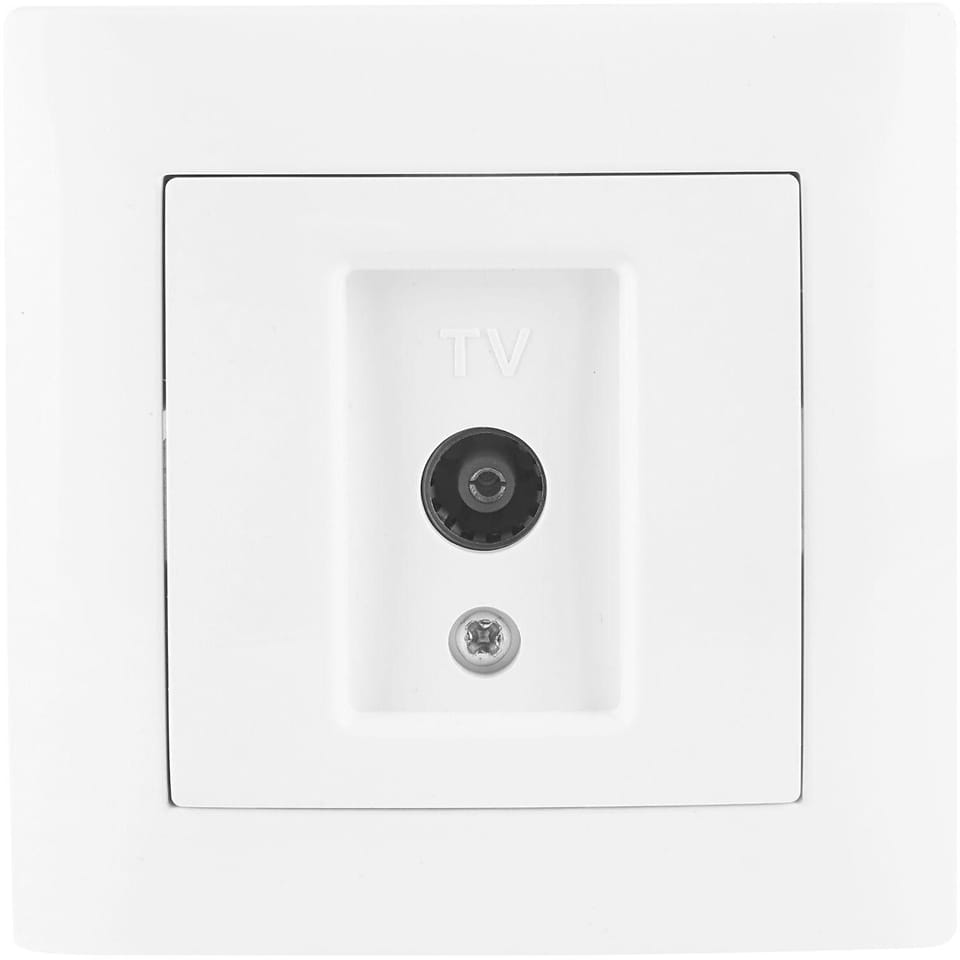 Gniazdo TV VCX WESA LC 43 Biały