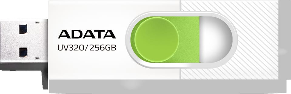 Adata Pendrive UV320 256GB USB 3.2 Gen1 Biały