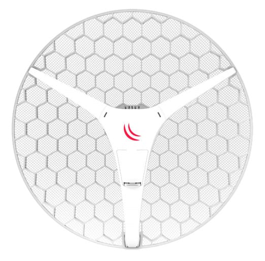MIKROTIK LHG HP5 XL RBLHG-5HPND-XL 4-PACK LIGHT HEAD GRID HIGH POWER XL 600 MHZ, 64MB, 1XFE, 2X2 MIMO, 5GHZ, 27DBI, L3