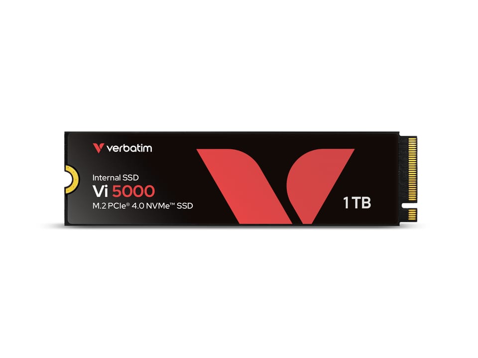 SSD Wewnętrzny Verbatim Vi5000 M.2, 31826, 1000GB, czarny, NVMe