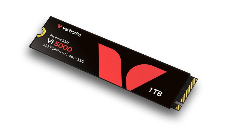 SSD Wewnętrzny Verbatim Vi5000 M.2, 31826, 1000GB, czarny, NVMe